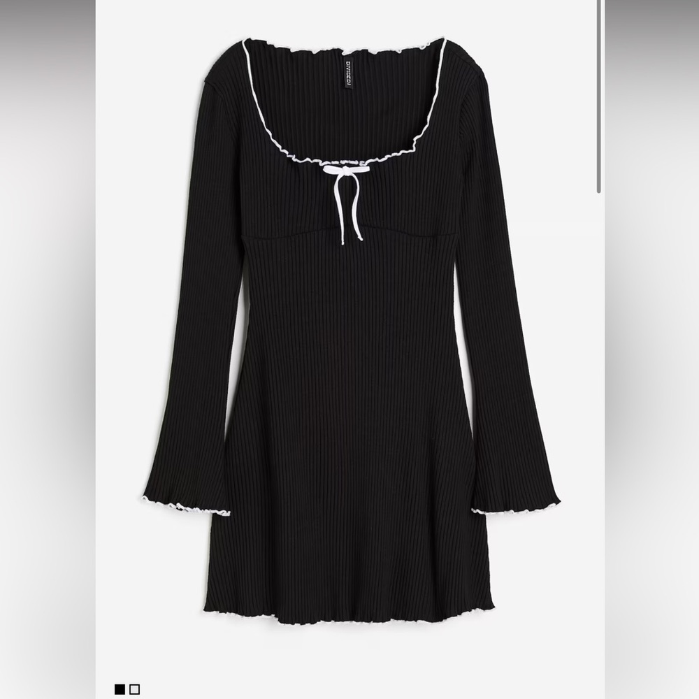 H&M Ribbed jersey dress